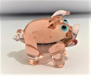 glass pig